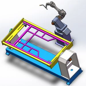 Robot Welding Machine for Beam